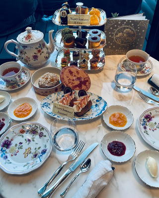 ブルガリ ホテル 東京「ブルガリ ラウンジ」アフタヌーンティー